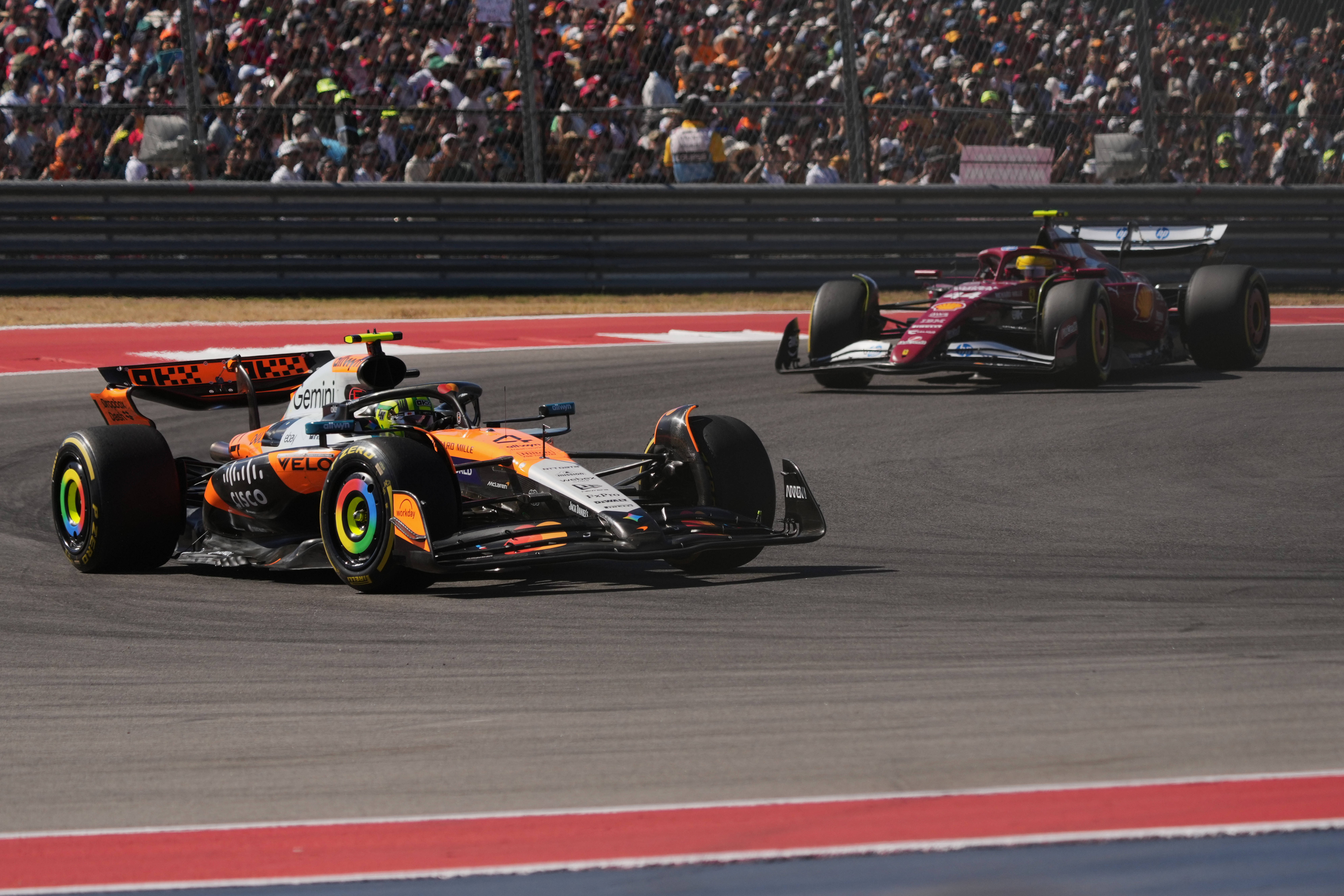 索伯车队横扫迈凯伦，勒克莱尔统治全场的简单介绍